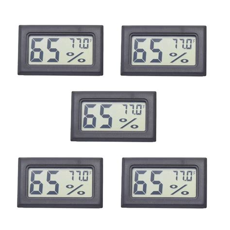 Onyehn Mini Digital Electronic Temperature Humidity Meters Indoor ...