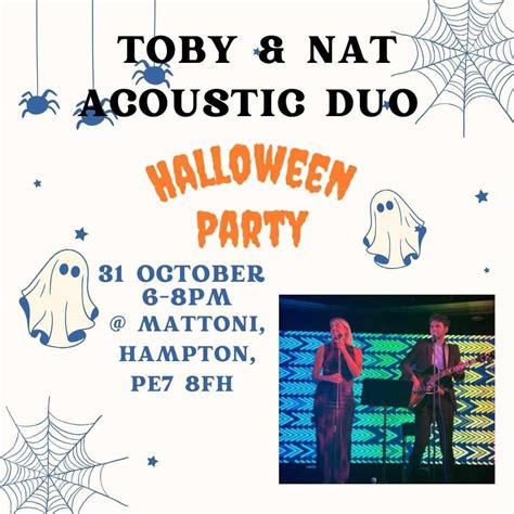Toby and Nats Halloween Event, Mattoni Hampton, Peterborough, 31 ...