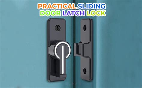 HASTHIP® Sliding Door Locks for Home, 90 Degree Heavy Duty Barn Door ...
