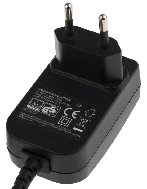 RS PRO | RS PRO 24 W AC/DC Adapter Type C 12V dc Output, 2 A | 124-2205 ...