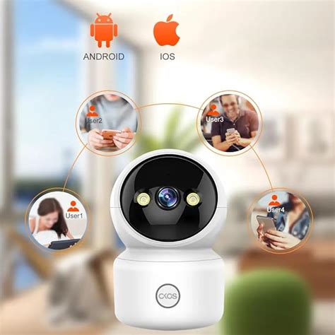Get Smart 360° Security Camera – For Home Protection by OKOS