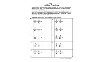 Addition Simple Word Problems On Fractions Worksheet 的图像结果
