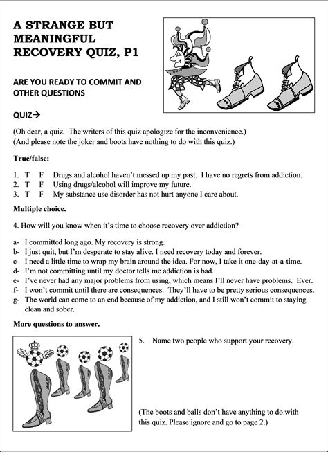 Image result for Your Recovery Tool Box Worksheet