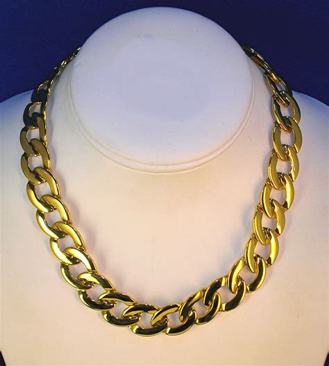 Napier Necklace, Patented Vintage Gold