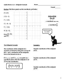 Image result for The Midpoint Formula Video Lesson