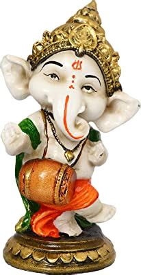 Buy eCraftIndia Colorful Lord Ganesha Dancing Avatar Decorative ...