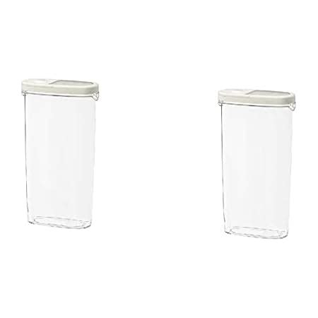Buy Ikea 2653ik Polystyrene-Acrylic Plastic Jar With Lid - 1.3 l/44 oz ...