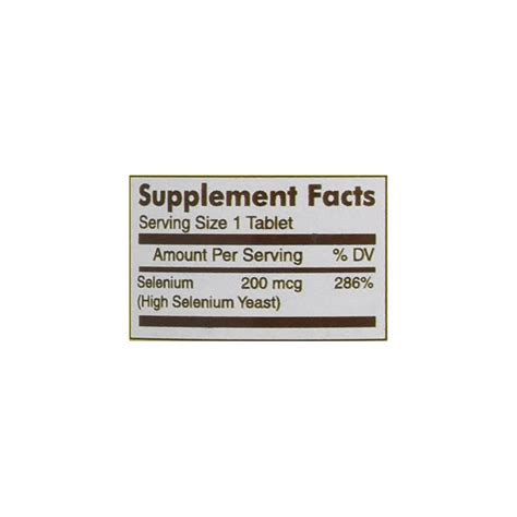 Buy Mason Vitamins Selenium 200 mcg Tablets, 60 Count Online at Lowest ...