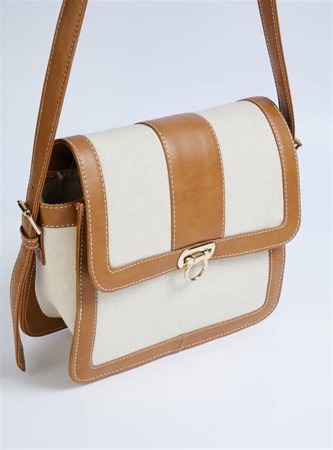 Buy Women Colourblocked Jute Crossbody Bag Online at just Rs. 799.0 ...