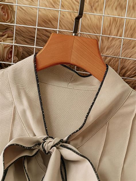 Plus Size Tie Up Pullover Blouse | Savana | Bestsellers