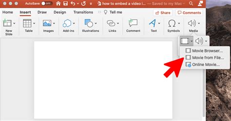 Image result for How to Embed Video in PowerPoint