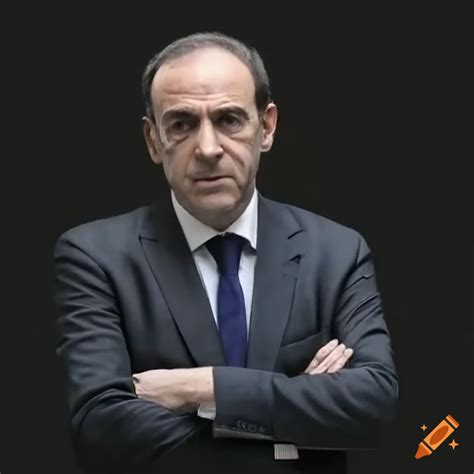 Portrait of olivier véran and jordan bardella on Craiyon