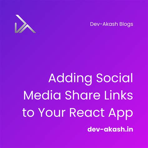 Adding Social Media Share Links to Your React App
