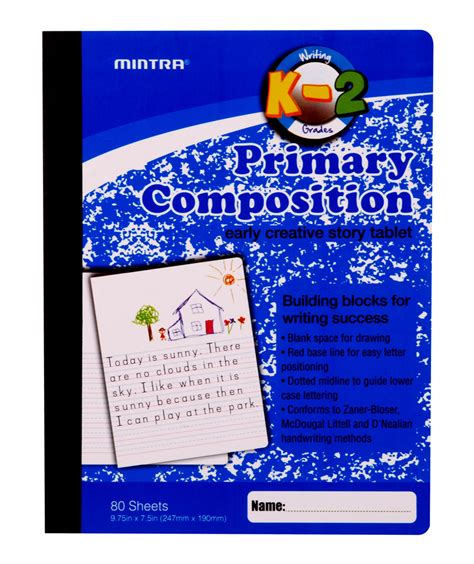 Image result for Primary Style Composition Book