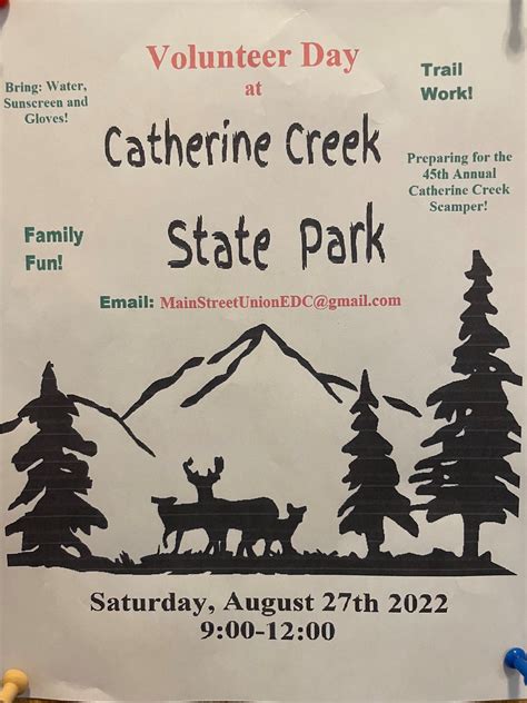 Clean Up Day @ Catherine Creek State Park – City of Union, OR