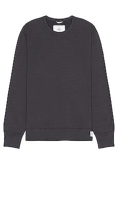 Reigning Champ Midweight Terry Crewneck in Midnight | REVOLVE