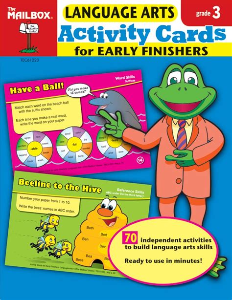 Activity Cards for Early Finishers: Language Arts (Gr. 3) : The Mailbox ...
