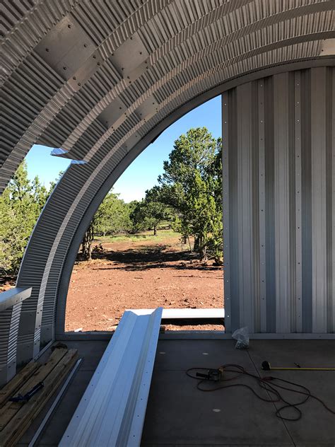 Wood Framing in a Metal Quonset Hut - Clever Moderns