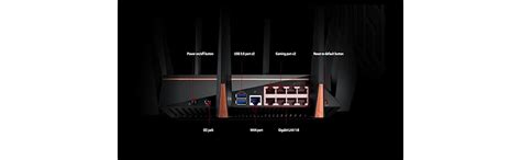ASUS ROG AC5300 WiFi Tri-band Gigabit Wireless Router with 4x4 MU-MIMO ...