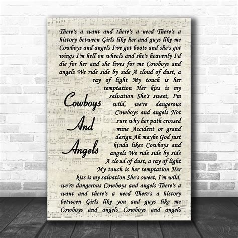 Dustin Lynch Cowboys And Angels Lyrics