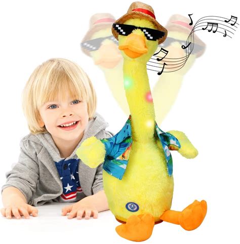 Buy Sangam Big Deal Talking Duck Toy,Duck Stuffed Animated Birthday ...