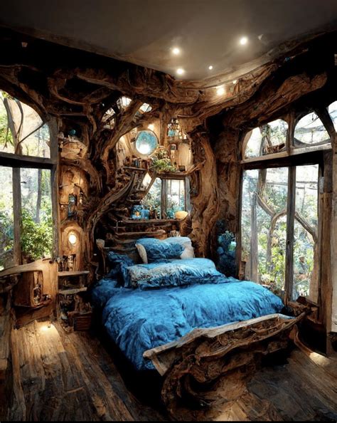 Pin by Bea Brouwer on Fantasy Bedroom Blue 💙 | Fantasy bedroom, Bedroom ...