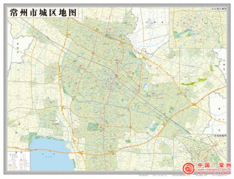 新版《常州市地图》及《常州市城区地图》出版发行_腾讯新闻