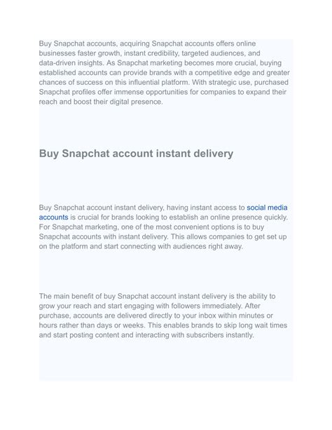 PPT - Buy Snapchat accounts PowerPoint Presentation, free download - ID ...