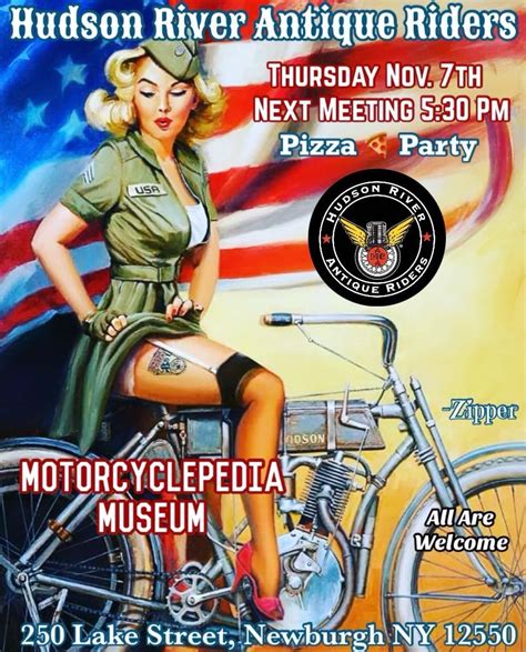 AMCA Hudson River Antique Riders Meeting At Motorcyclepedia ...