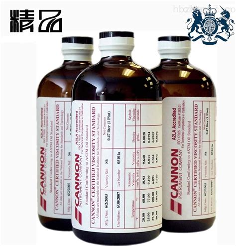 500ml-美国CANNON运动粘度标油-生化试剂-环保在线