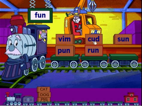 Image result for Reader Rabbit Train