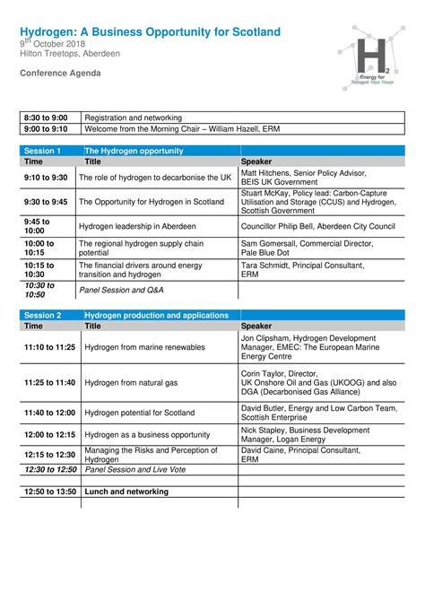 Free Printable Conference Agenda Templates [Word, Excel, PPT] 1, 2, 3 Day