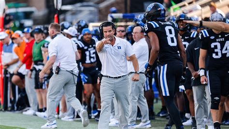 Duke football coach Manny Diaz discusses Blue Devils' spring practices