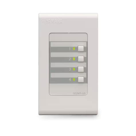 Yamaha DCP4S‑EU Digital Control Panel – Wall Mount Audio Controller ...