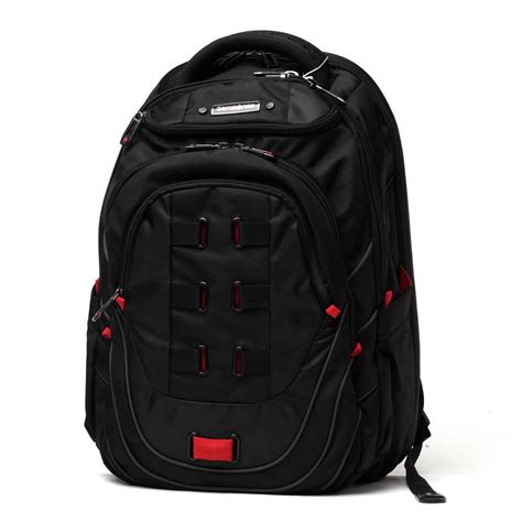 Samsonite Tectonic Pft Laptop Backpack Black Red 17 Inch at Michael ...