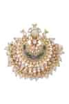 Buy Gold Plated Meenakari Bead Chandbalis by Zevar by Geeta Online at ...