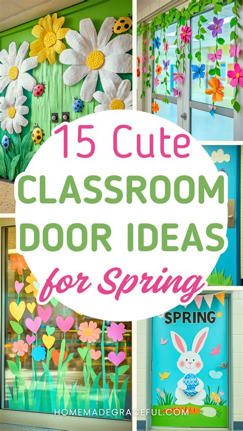 15 Whimsical & Colorful Spring Classroom Door Ideas To Welcome Your ...