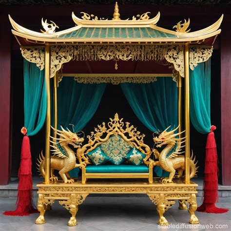 Vietnamese Traditional Wedding Palanquin with Royal Aesthetic | Stable ...