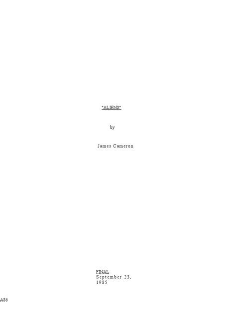Alien Original Script 的图像结果