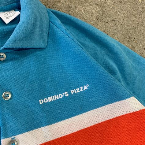 80s Domino's pizza polo shirt | What’z up