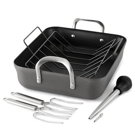 Buy Calphalon Contemporary Stainless Steel Handles Cookware Set ...