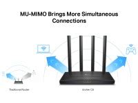 TP-Link Archer C6 MU-MIMO Gigabit 1200 Mbps Wireless Router - TP-Link ...