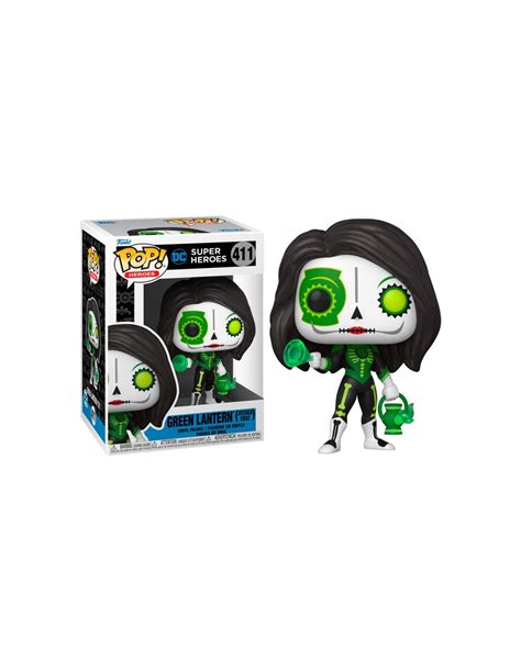 FUNKO POP! DC Comics Dia De Los DC Green Lantern (Jessica Cruz) (411 ...