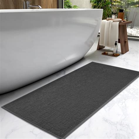 Amazon.com: AMOAMI-Bath Mat-Absorbent Quick Dry Bathroom Floor Mats ...