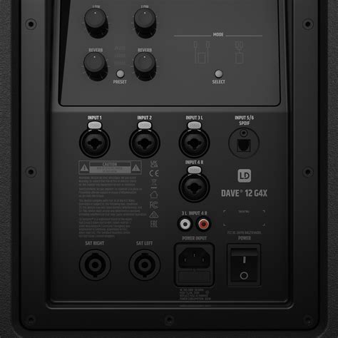 LD Systems DAVE 12 G4X | DAVE G4X Series | LD Systems