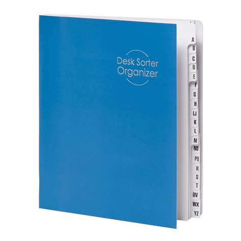 Smead Desk File/Sorter, Alphabetic (A-Z), 20 Dividers, Letter Size ...