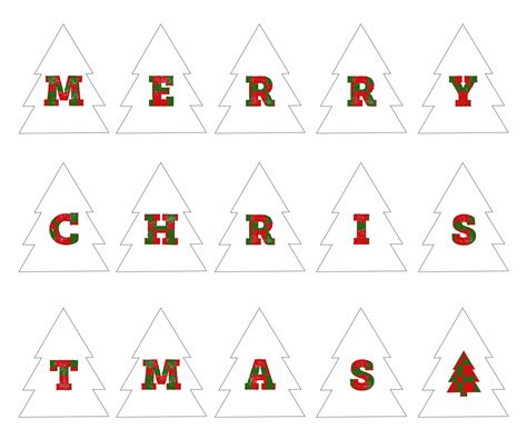 10 best free printable merry christmas lettering – Artofit
