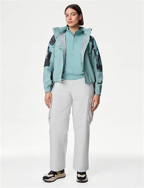 Buy Stormwear™ Cargo Wide Leg Trousers at Marks & Spencer