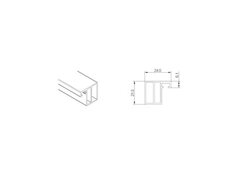 Strike Profile, Lateral - in the Häfele India Shop