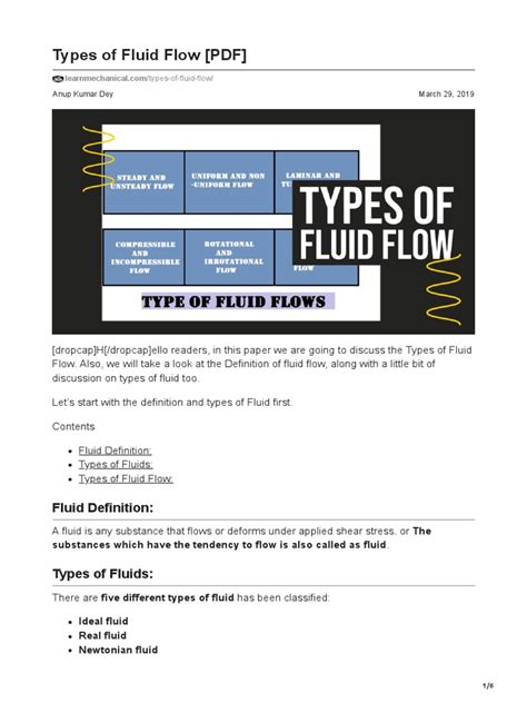 Image result for Examples of How Fluids Flow